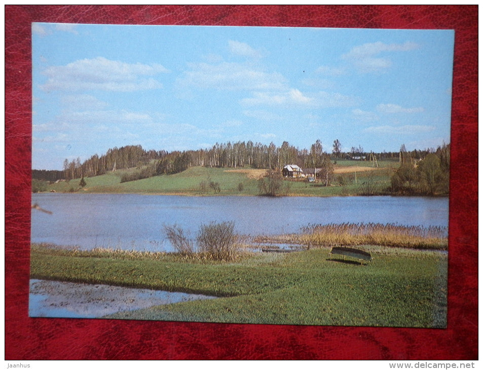 Võrumaa - Rõuge landscape - 1984 - Estonia - USSR - unused - JH Postcards