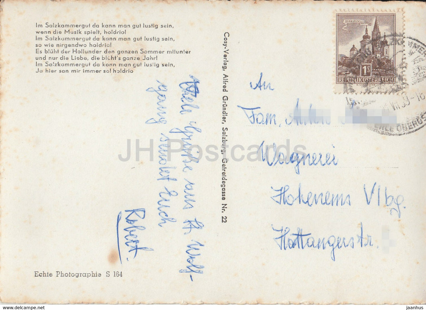 St Wolfgang - Salzkammergut - Weisses Rossl - Schafberg - Schwarzensee - multiview - Autriche - d'occasion