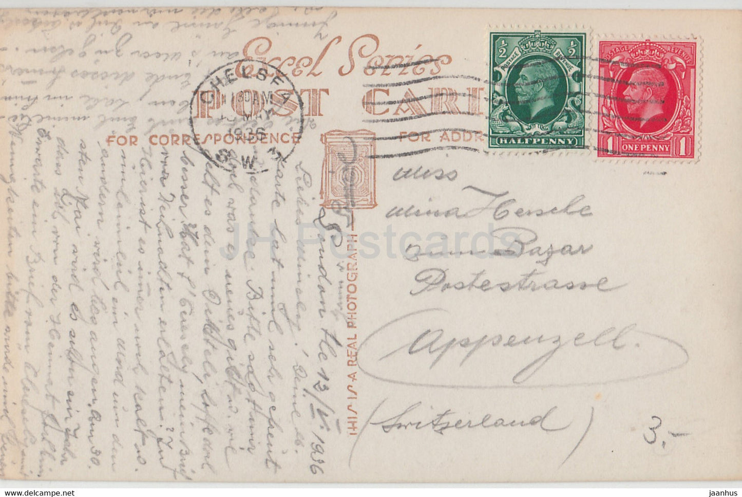 London – Unilever House – Thames Embankment – ​​Straßenbahn – 124 – alte Postkarte – 1936 – England – Vereinigtes Königreich – gebraucht