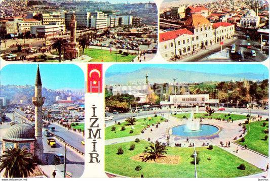 Izmir - View from the City - 1603 - Hitit - 1977 - Turkey - used - JH Postcards