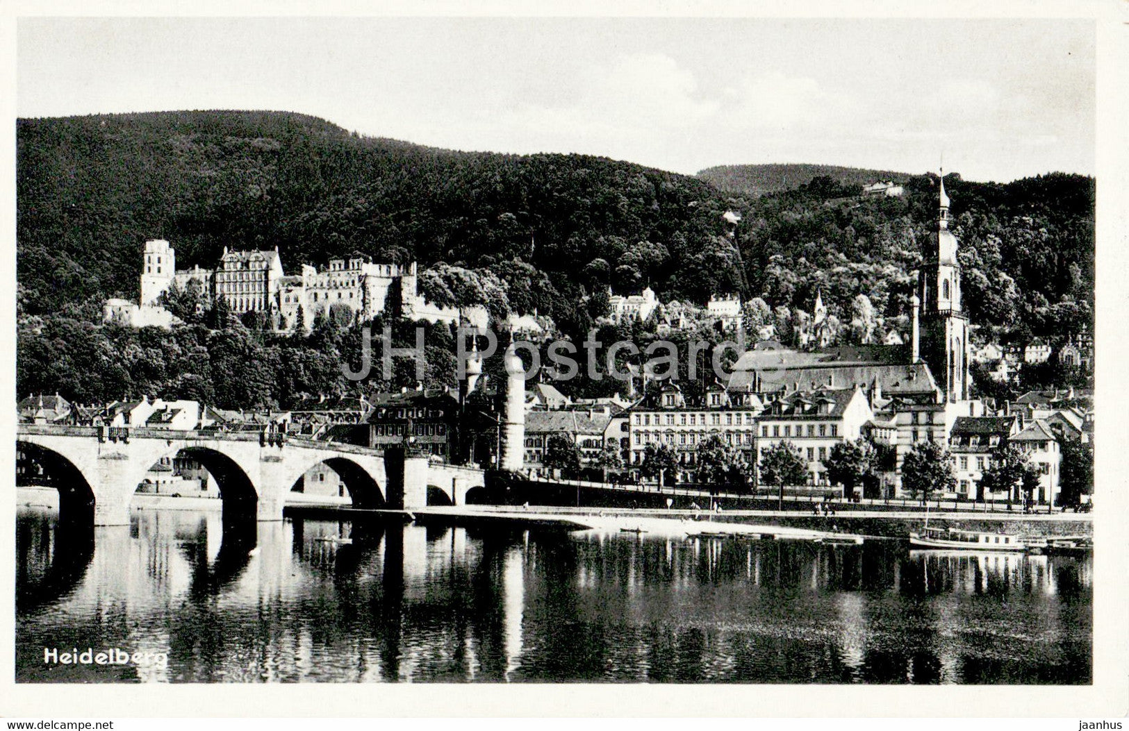 Heidelberg - old postcard - Germany - unused - JH Postcards