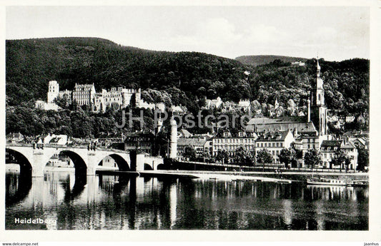 Heidelberg - old postcard - Germany - unused - JH Postcards