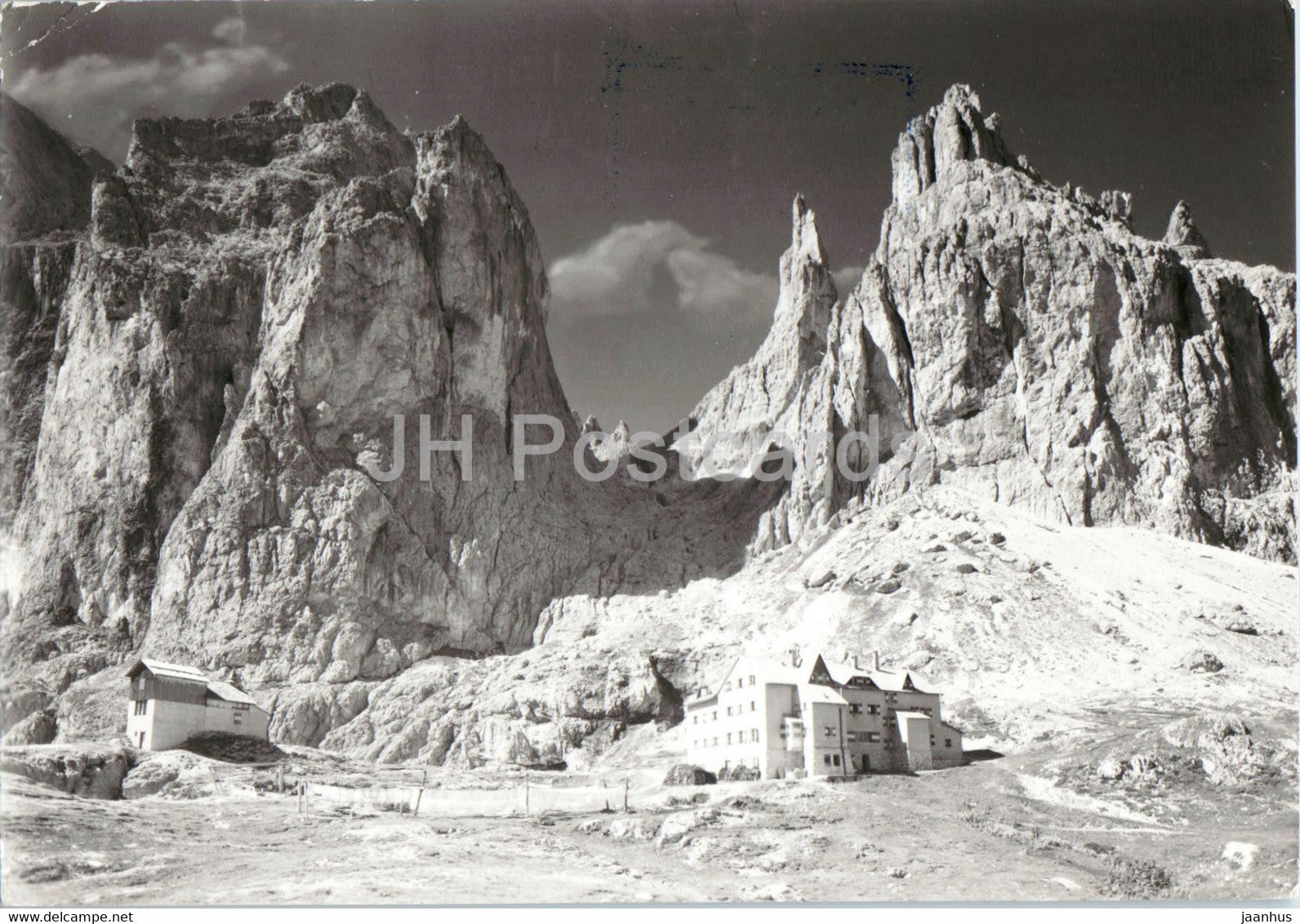 Rifugio Vajolet - Catinaccio - Torri di Vajolet - old postcard - Italy - used - JH Postcards