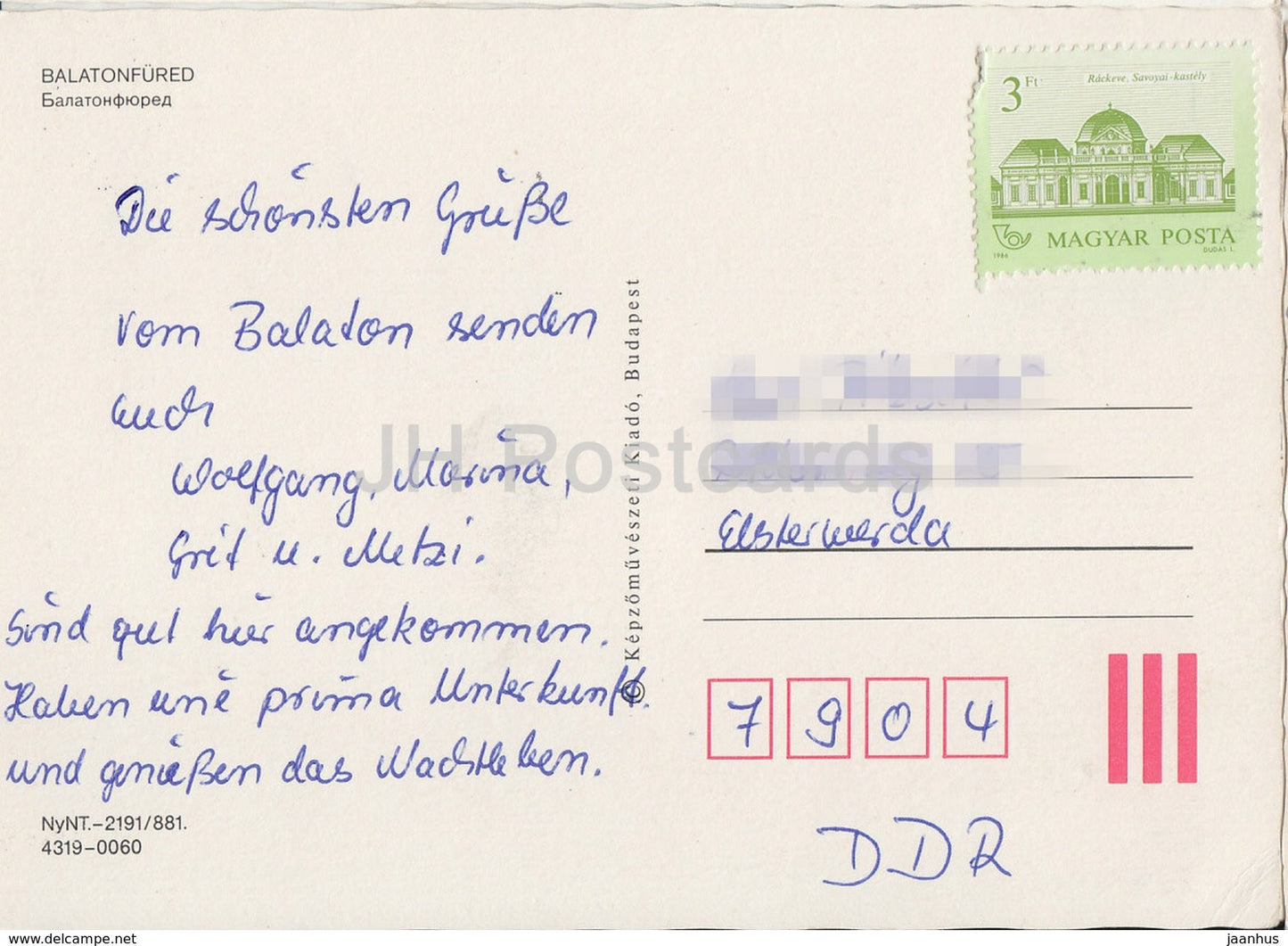 Balaton - Balatonfured - hôtel - voilier - multiview - Hongrie - occasion