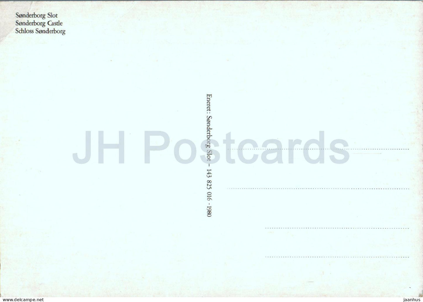 Sonderborg Slot - courtyard - castle - 143 - 1980 - Denmark - unused