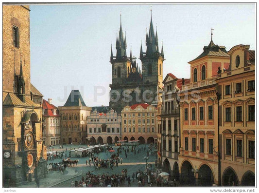 Praha - Prague - Old Town Square - Czech Republic - unused - JH Postcards