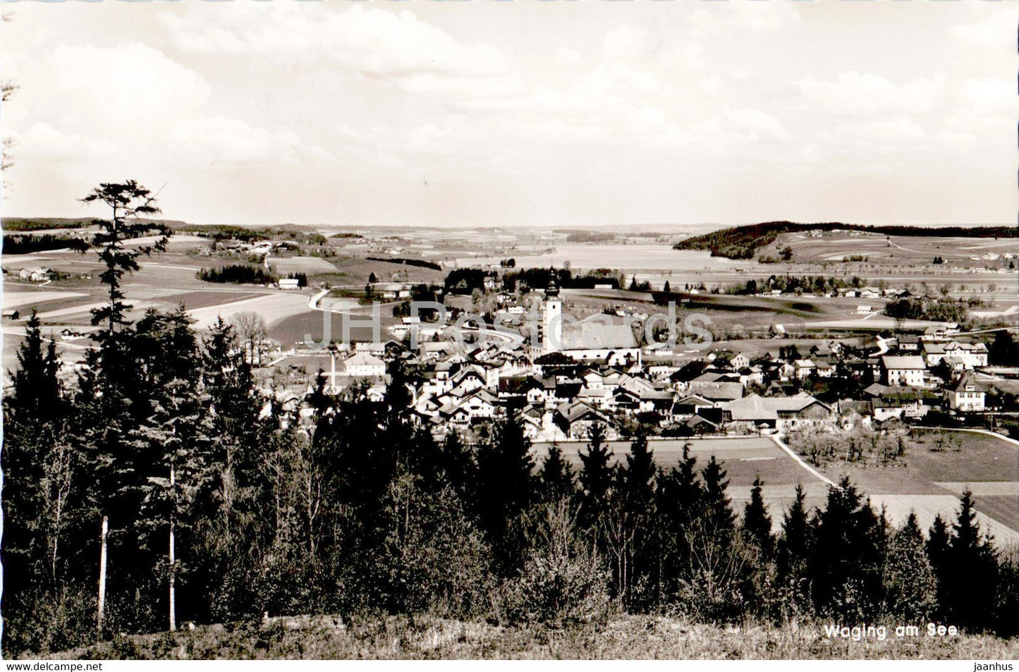Wasserkurort Waging am See - old postcard - Germany - unused - JH Postcards