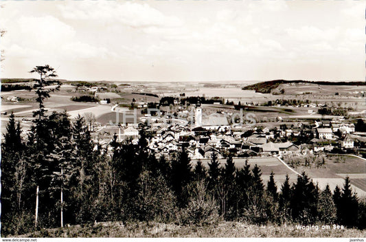 Wasserkurort Waging am See - old postcard - Germany - unused - JH Postcards