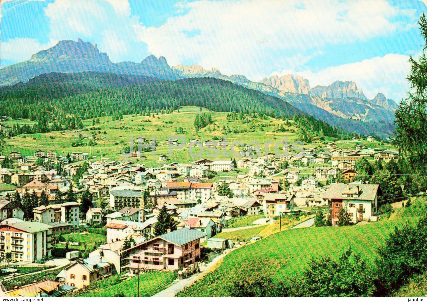 Moena - Dolomiti - Il Catinaccio - 1981 - Italy - used - JH Postcards