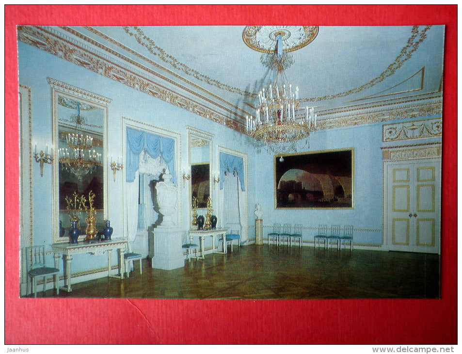 The Palace . The Dance Room - Pavlovsk - 1979 - Russia USSR - unused - JH Postcards