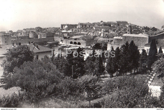 Dubrovnik - panorama - general view - 1962 - Yugoslavia - Croatia - used - JH Postcards