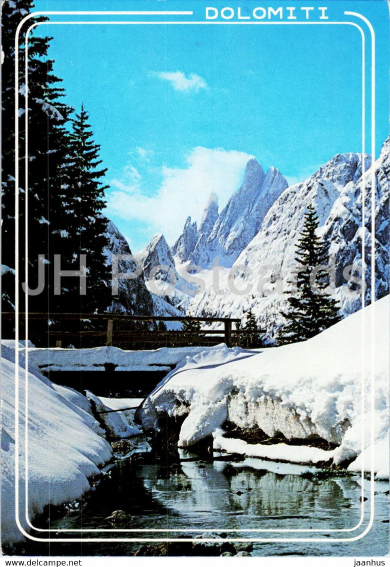 Dolomiti - Piano Fiscalina - Val Pusteria - Cima Dodici - Pustertal - Fischeleinboden - Zwolferkofel - Italy - used - JH Postcards