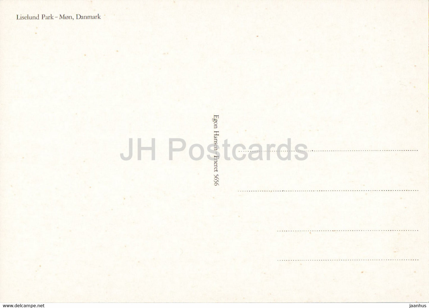 Liselund Park - Mon - Denmark - unused