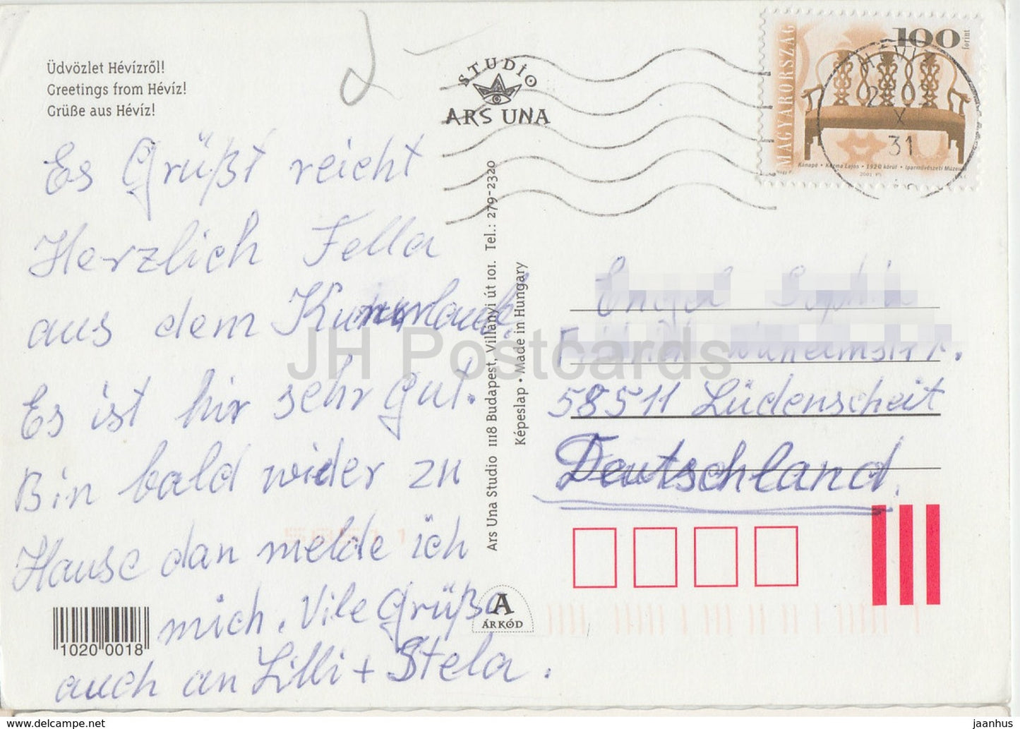 Heviz - spa - église - hôtel - monument - Lotus Therme - multiview - 2002 - Hongrie - utilisé