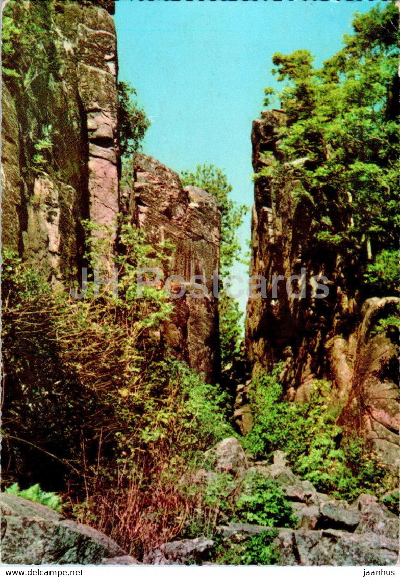 Bornholm - Randkloveskaaret - 330 - 1962 - Denmark - used - JH Postcards