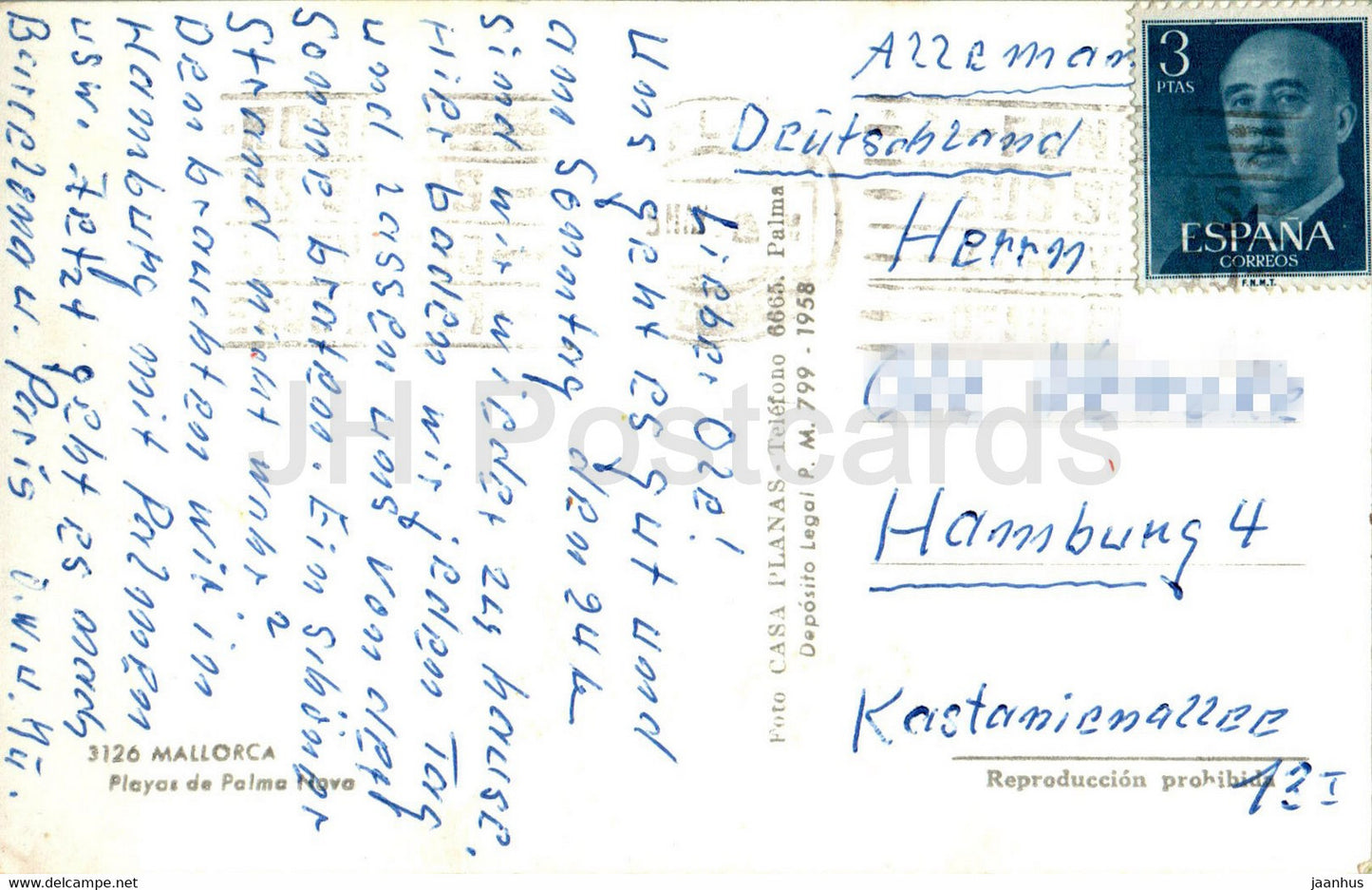 Playas de Palma Nova Mallorca - 3126 - Spain - used