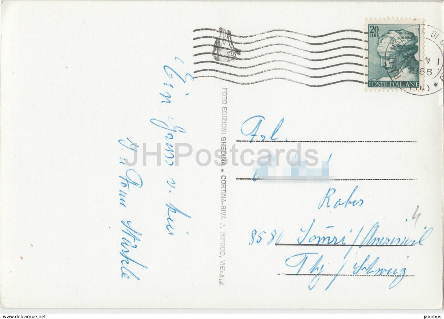 Dolomiti di Brenta - Torre Brenta e Torre Fulmini 2910 m - 1966 - Italy - Italia - used