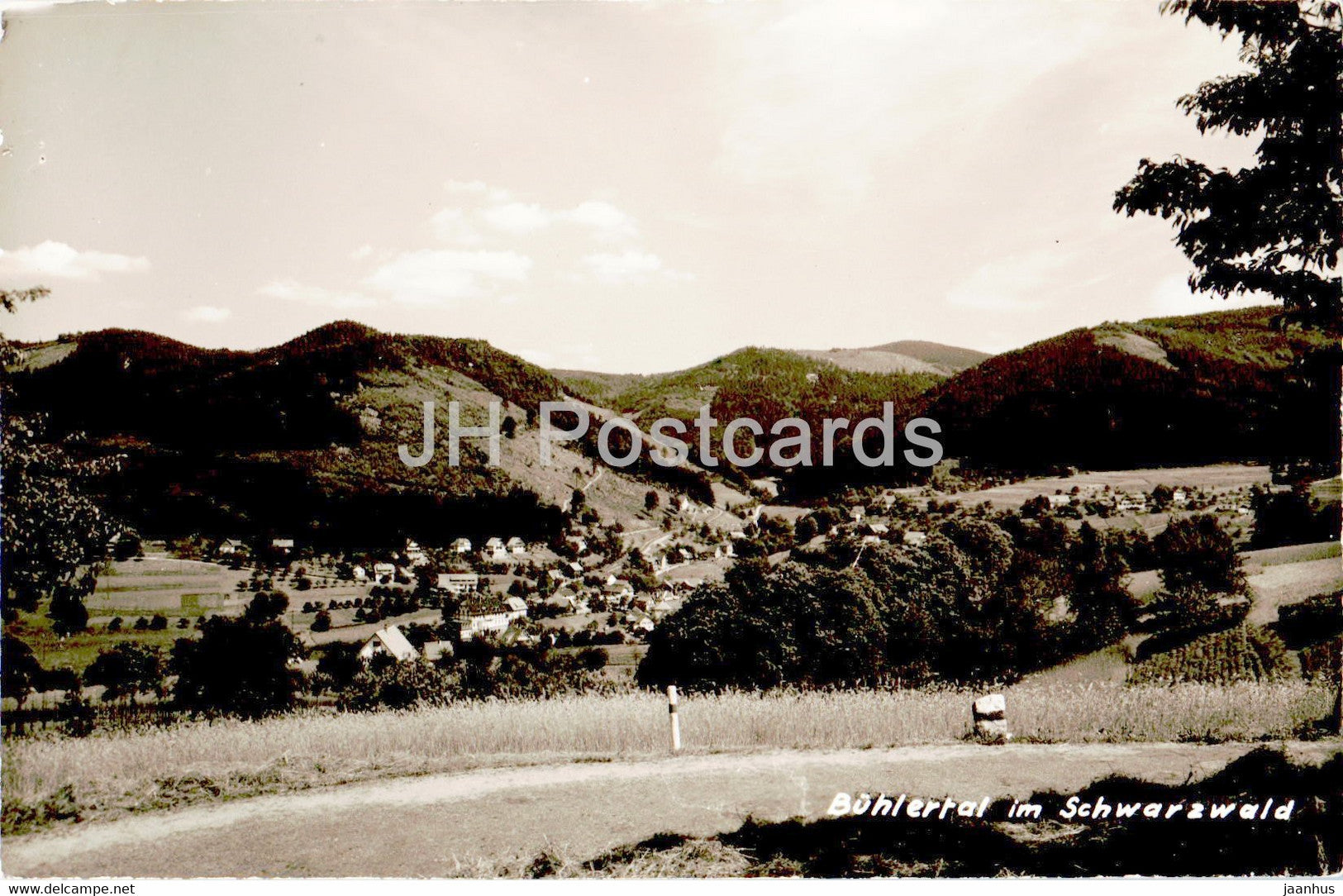 Buhlertal im Schwarzwald - old postcard - Germany - unused - JH Postcards