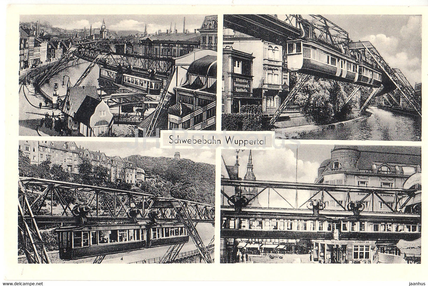 Schwebebahn Wuppertal - 96 - Germany - unused - JH Postcards