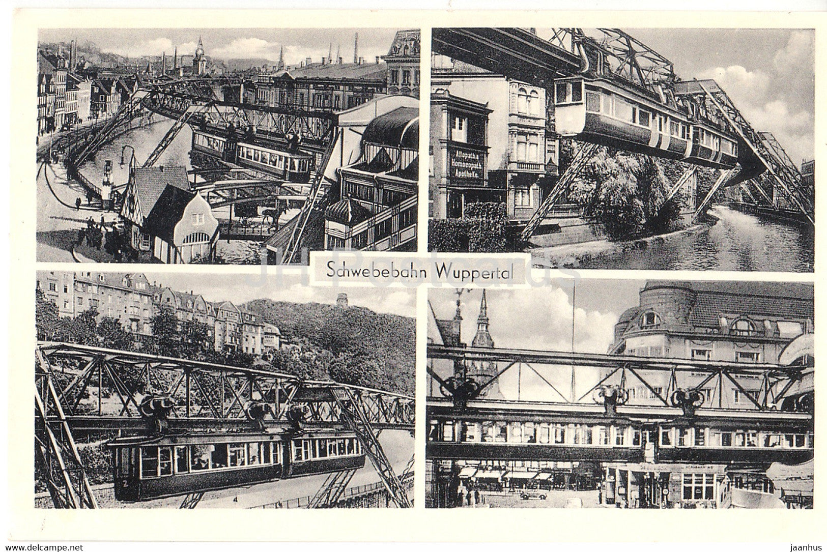 Schwebebahn Wuppertal - 96 - Germany - unused - JH Postcards