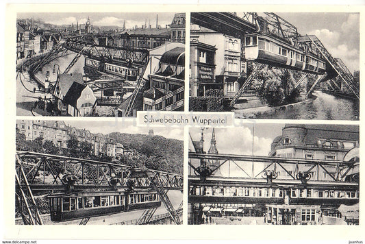 Schwebebahn Wuppertal - 96 - Germany - unused - JH Postcards