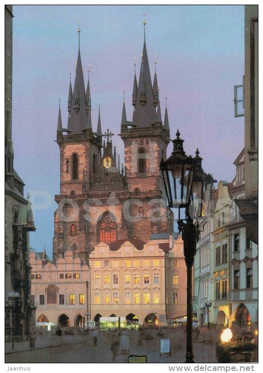 Praha - Prague - St. Mary Church - Old Town Square - Czech Republic - unused - JH Postcards