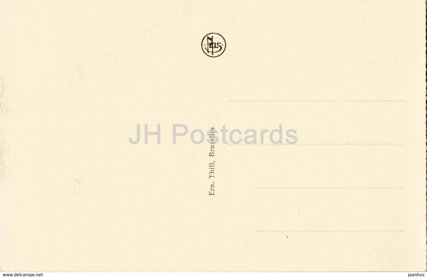 Anvers - Anvers - Cathédrale - Hoofdkerk - intérieur - cathédrale - carte postale ancienne - Belgique - inutilisée