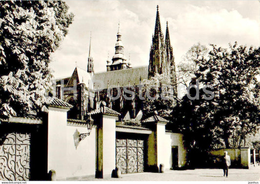 Praha - Prague - Chram sv Vita - St Guy's Cathedral - 1970 - Czech Republic - Czechoslovakia - used - JH Postcards