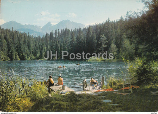 Der Crestasee bei Trins und Flims mit Signina - 1972 - Switzerland - used - JH Postcards