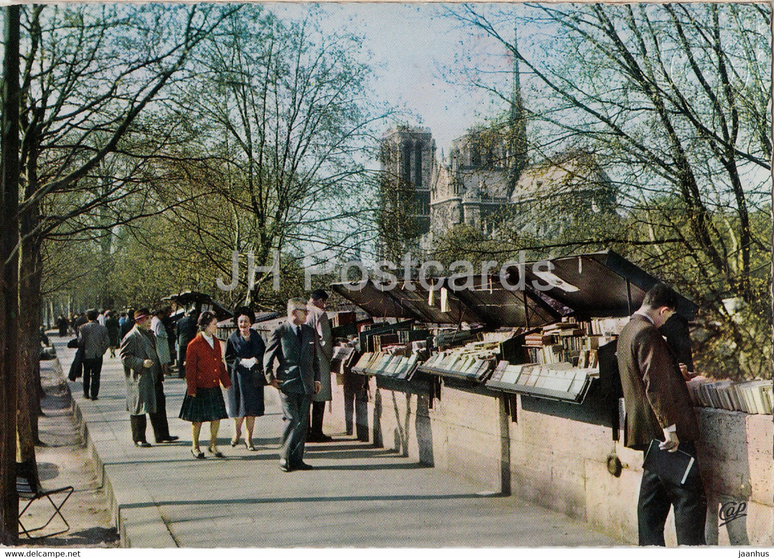 Paris - Merveille du Monde - Autour de Notre Dame - la Bibliotheque de la France - 1968 - France - used - JH Postcards