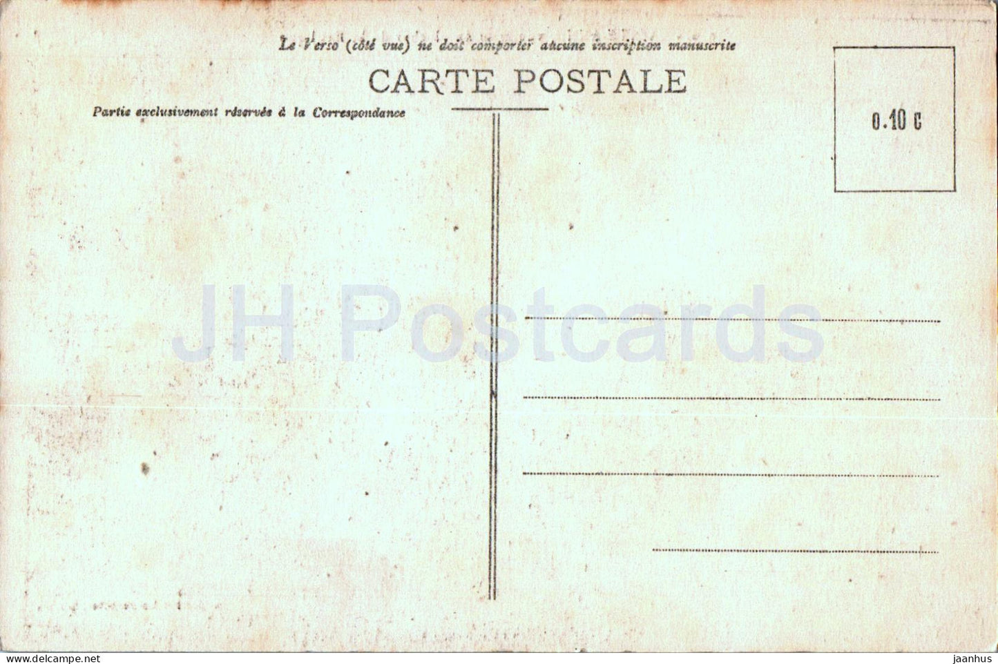 Sainte Anne - vue prise du clocher de la Basilique - 610 - carte postale ancienne - France - inutilisée 