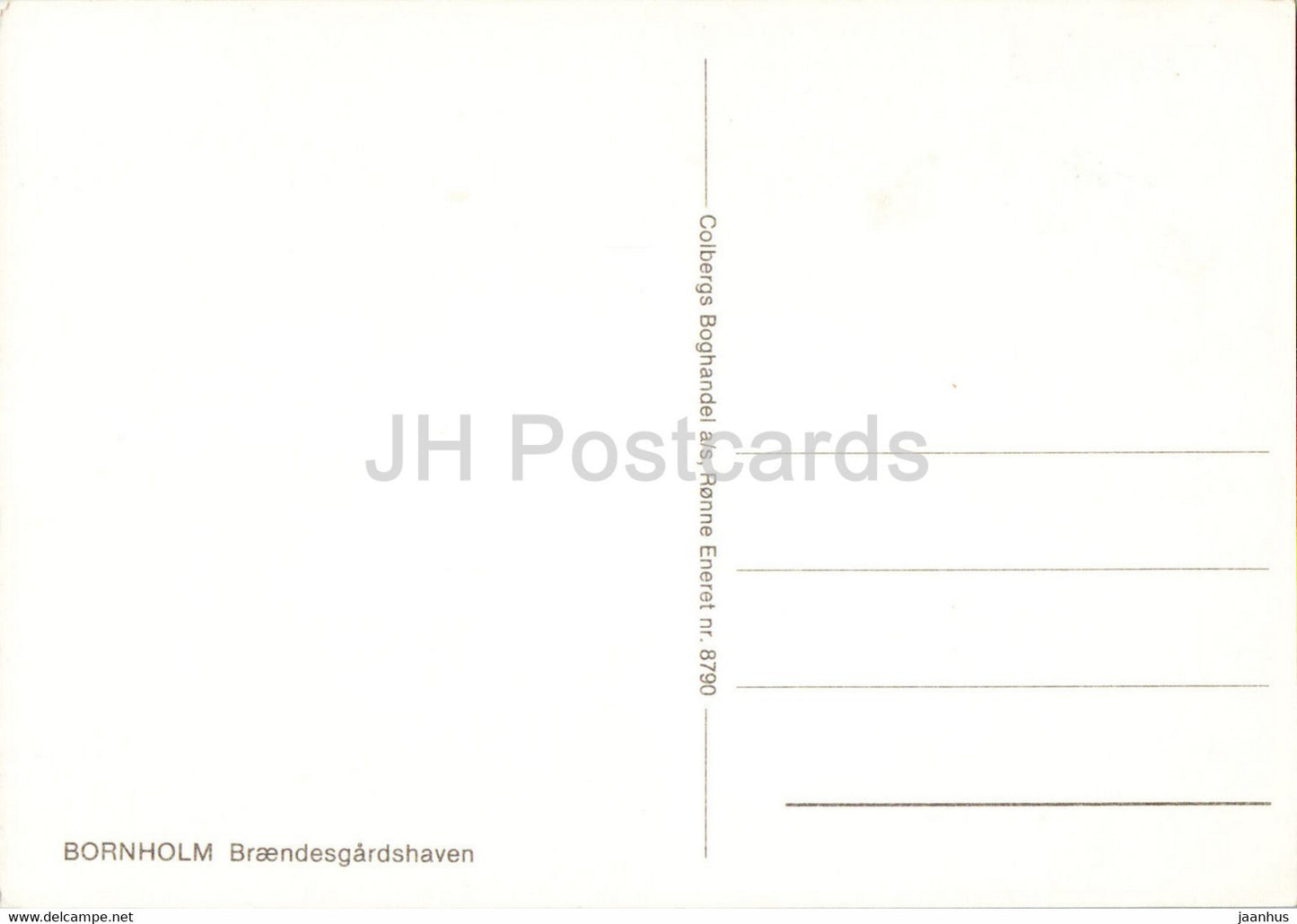 Bornholm - Braendesgardshaven - amusement park - 8790 - Denmark - unused