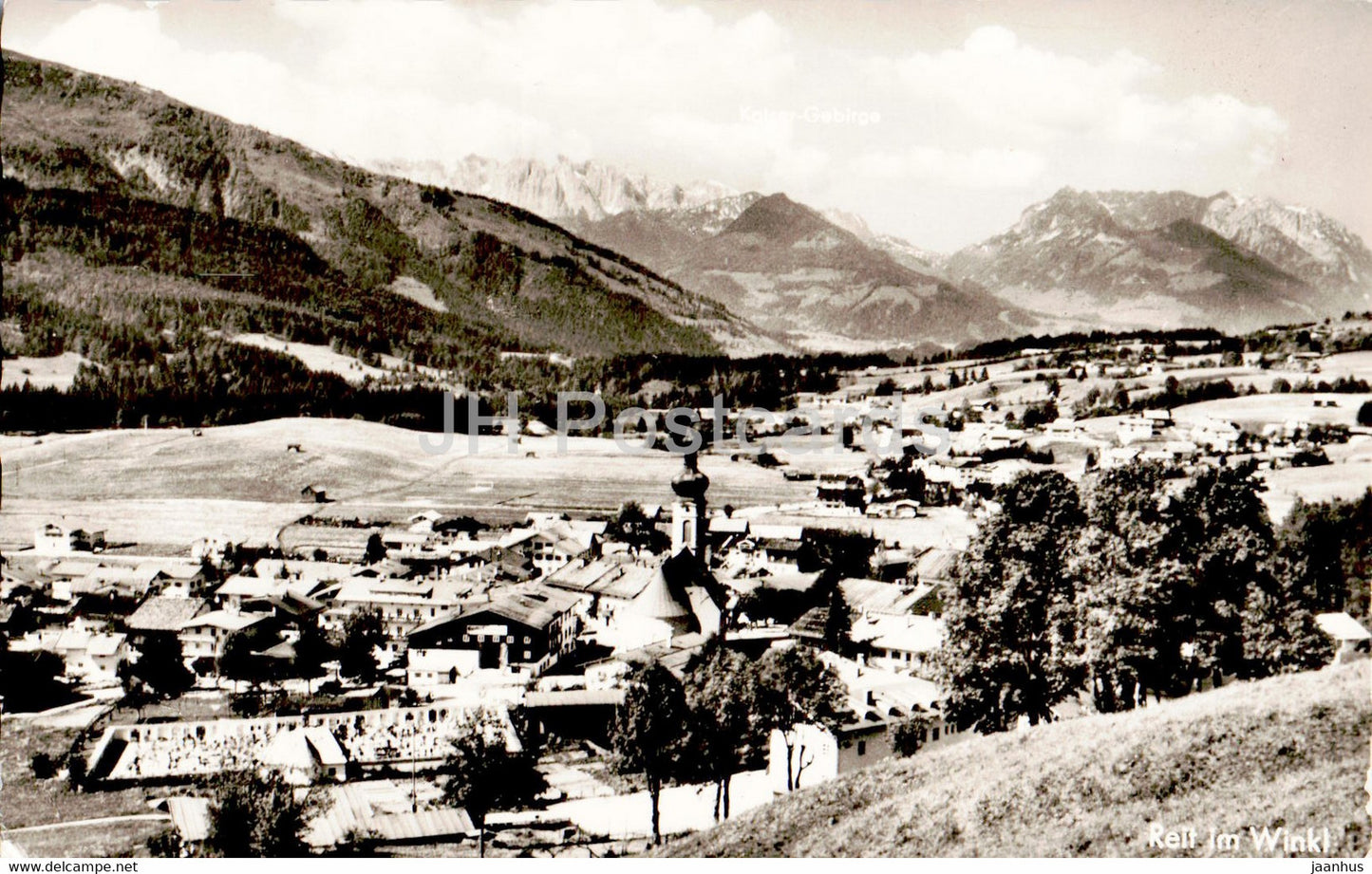 Reit im Winkl gegen Kaisergebirge - 1963 - Germany - used - JH Postcards