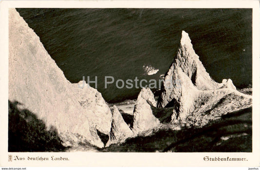 Aus deutschen Landen - Stubbenkammer - old postcard - Germany - used - JH Postcards