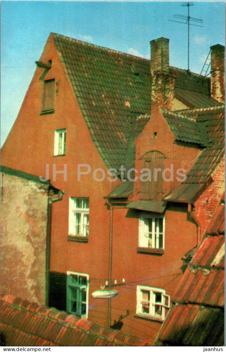 Riga - Building in Old Riga - 1 - 1977 - Latvia USSR - unused - JH Postcards