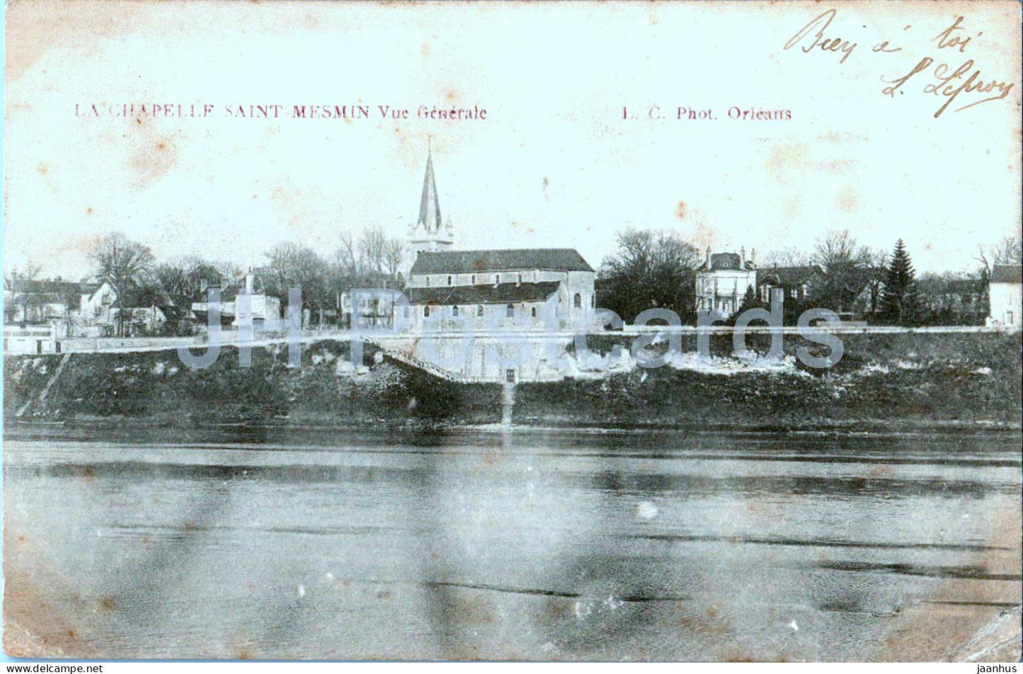 La Chapelle Saint Mesmin - Vue Generale - old postcard - 1905 - France - used - JH Postcards