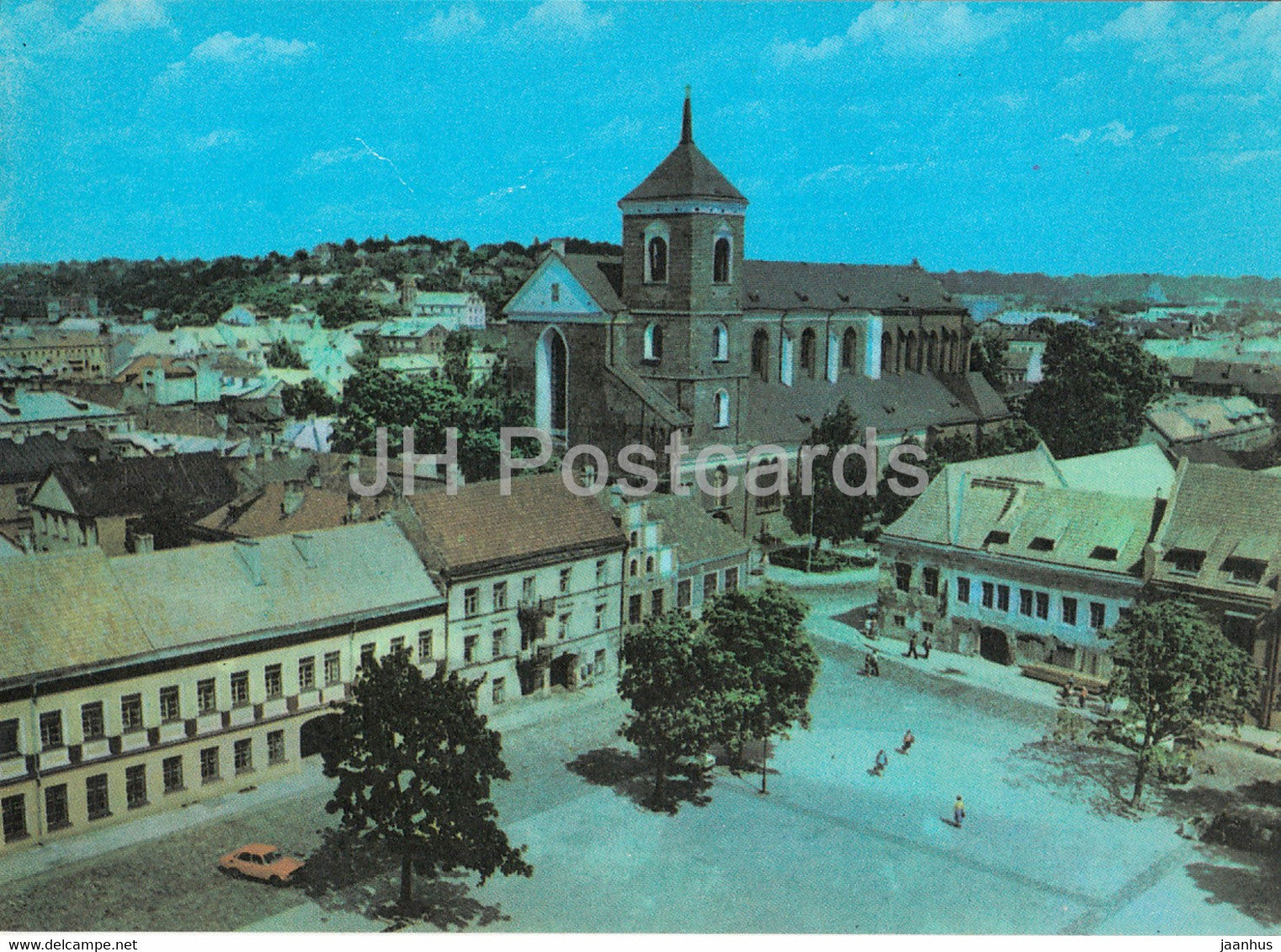 Kaunas - Rotuses (Town Hall) square - 1982 - Lithuania USSR - unused - JH Postcards