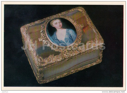Snuff-Box , Paris - Jewellery - 1985 - Russia USSR - unused - JH Postcards