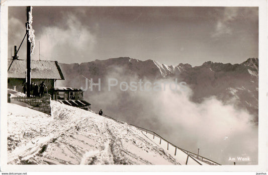 Am Wank - old postcard - 1950 - Germany - used - JH Postcards