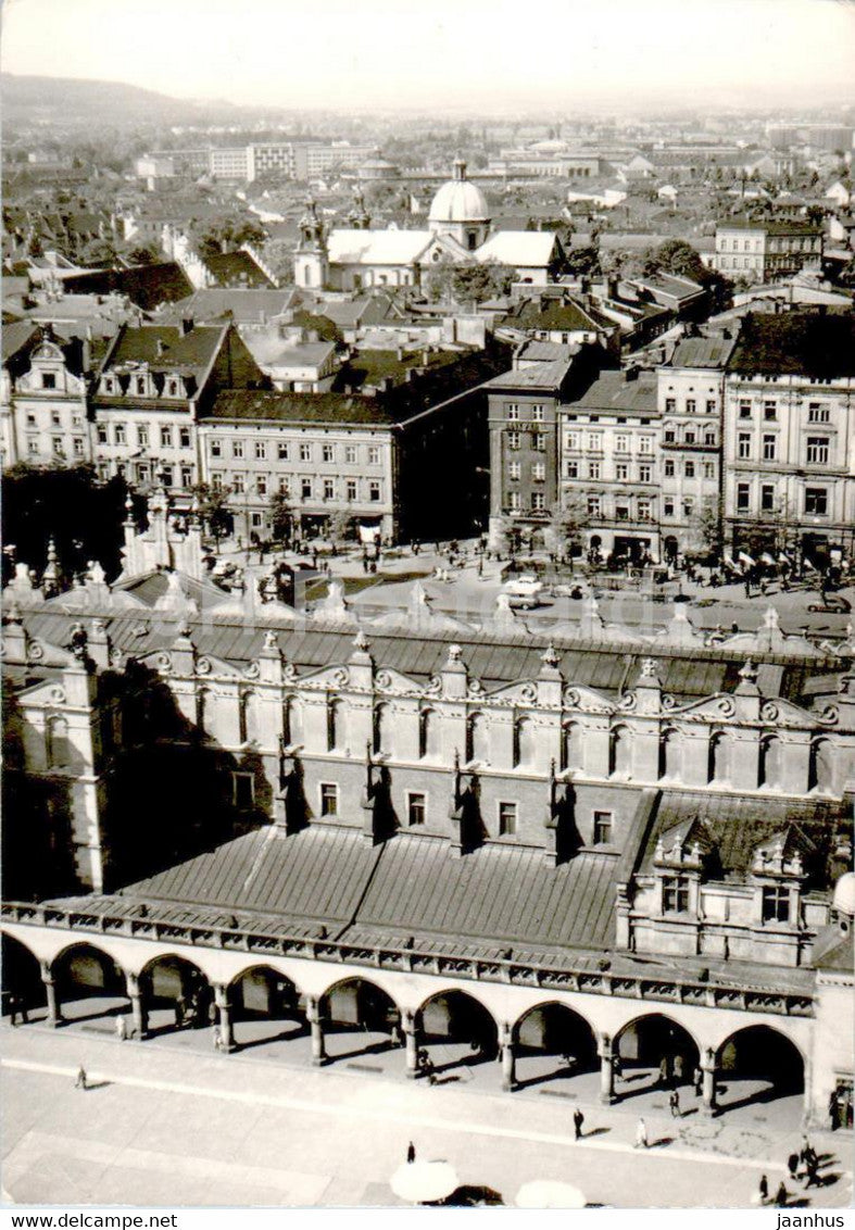Krakow - widok ogolny - attyka Sukiennic - 26-2803 - Poland - unused - JH Postcards