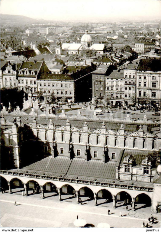 Krakow - widok ogolny - attyka Sukiennic - 26-2803 - Poland - unused - JH Postcards