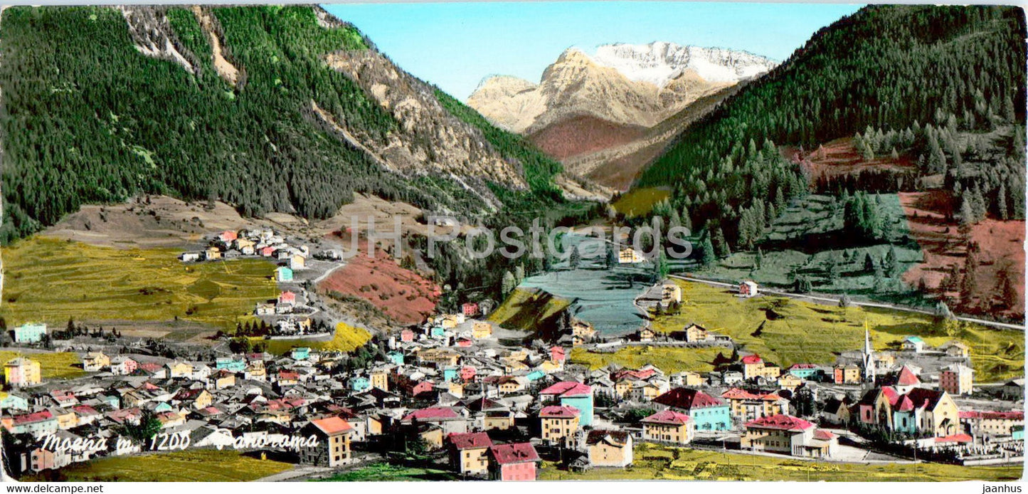Moena - Panorama - 1969 - Italy - used - JH Postcards