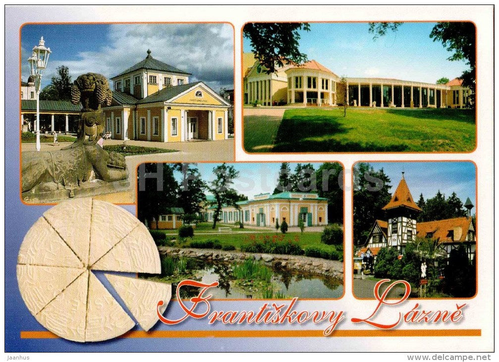 spa - Františkovy Lazne - Czech - used 2009 - JH Postcards