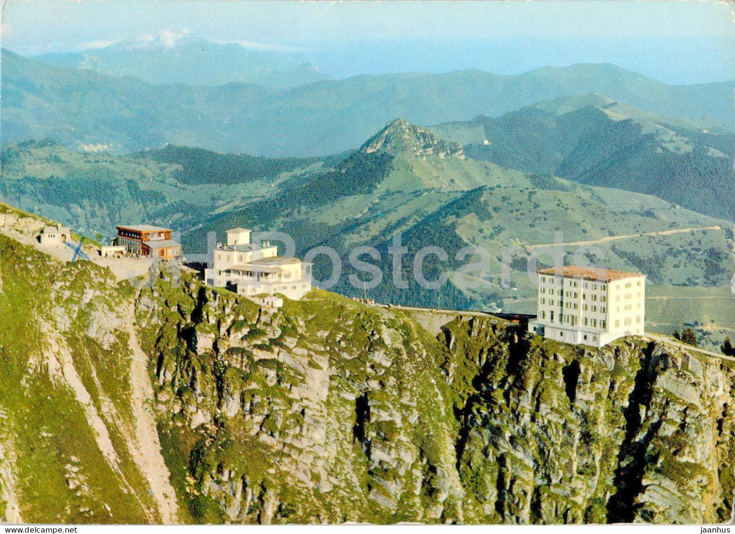 Monte Generoso Vetta 1704 m - 1259 - 1966 - Switzerland - used - JH Postcards