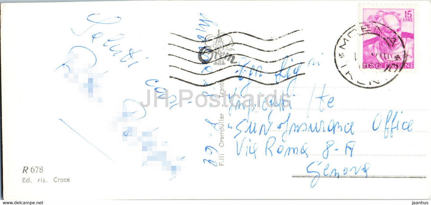 Moena - Panorama - 1969 - Italy - used