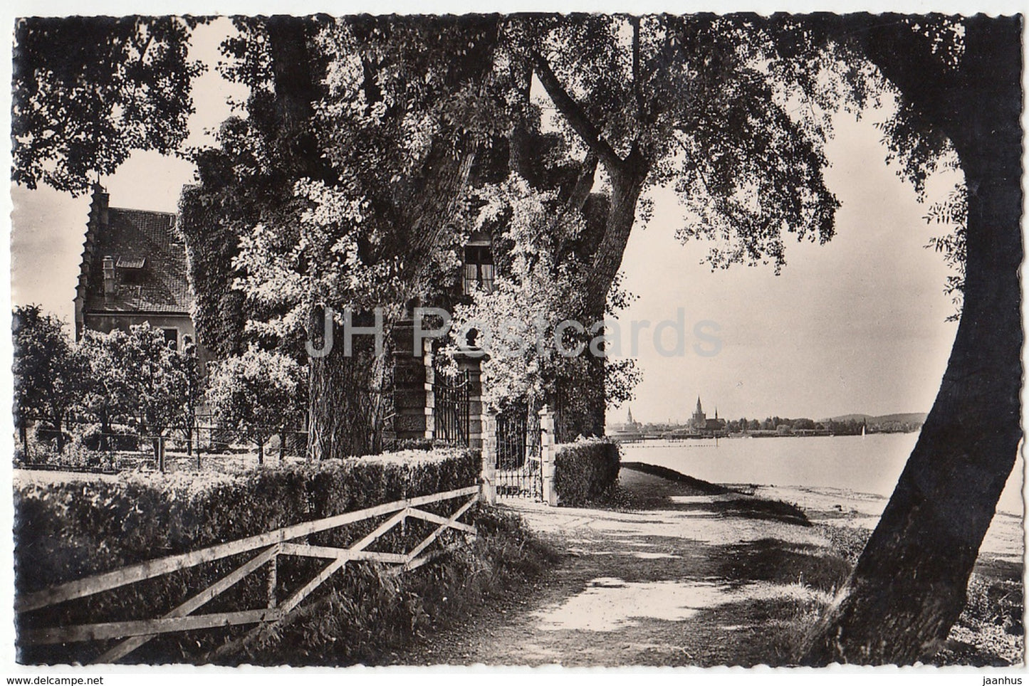 Kreuzlingen - Seeweg - 7438 - Switzerland - old postcard - unused - JH Postcards
