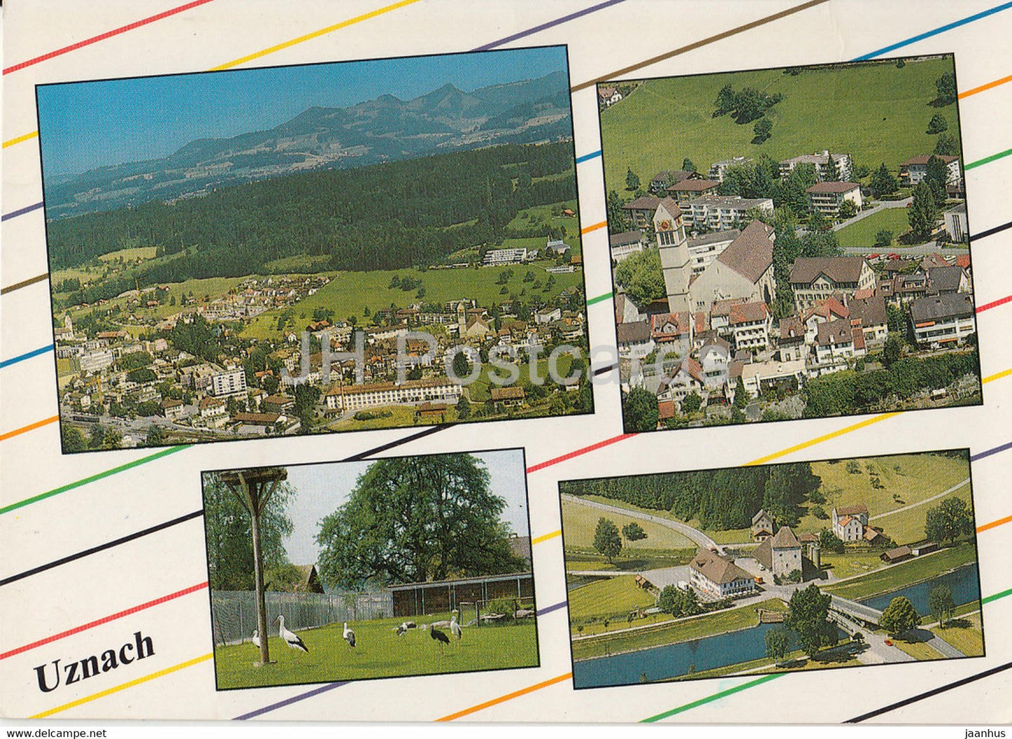 Uznach - multiview - 41681 - 1992 - Switzerland - used - JH Postcards