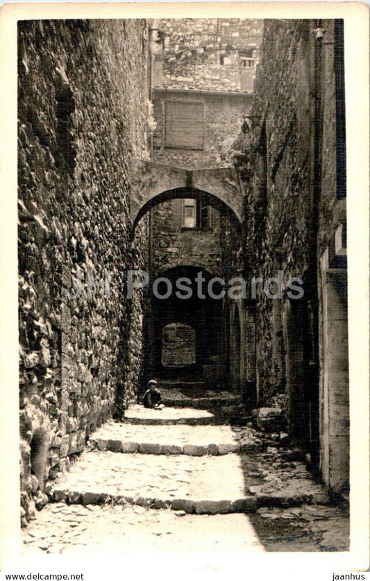 Vence - streets - 5 - Ed Marx - old postcard - France - unused - JH Postcards
