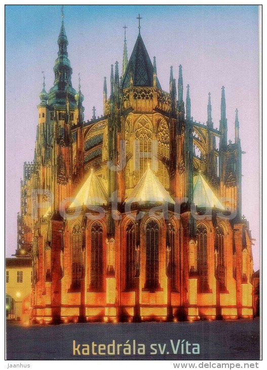 Praha - Prague - The Prague Castle - St. Vitus Cathedral - Czech Republic - unused - JH Postcards