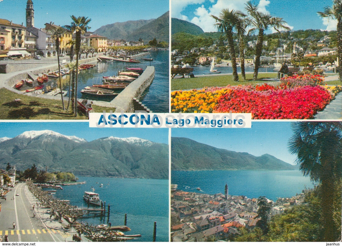 Ascona - Lago Maggiore - 1980 - Switzerland - used - JH Postcards